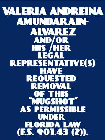 Valeria Andreina Amundarain-Alvarez  Records Valeria Andreina Amundarain-Alvarez  / Valeria Andreina Amundarain-Alvarez  Photos Valeria Andreina Amundarain-Alvarez 