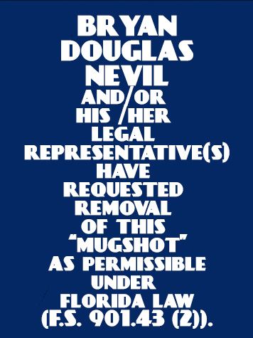BRYAN DOUGLAS NEVIL  Info, Photos, Data, and More / BRYAN DOUGLAS NEVIL  TriCountyBusts / Is BRYAN DOUGLAS NEVIL  on Social Media Like Facebook, Instagram abd Twitter?