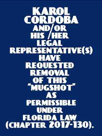 Karol Cordoba Info, Photos, Data, and More / Karol Cordoba TriCountyBusts / Is Karol Cordoba on Social Media Like Facebook, Instagram abd Twitter?