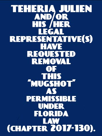 Teheria Julien Info, Photos, Data, and More / Teheria Julien TriCountyBusts / Is Teheria Julien on Social Media Like Facebook, Instagram abd Twitter?