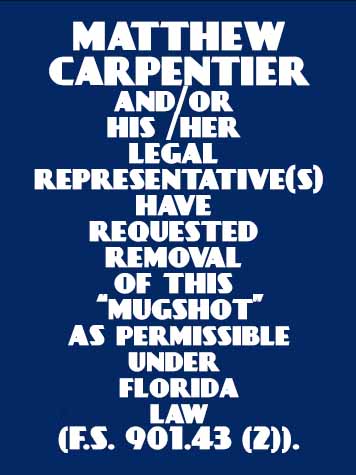 Matthew Carpentier Info, Photos, Data, and More / Matthew Carpentier TriCountyBusts / Is Matthew Carpentier on Social Media Like Facebook, Instagram abd Twitter?