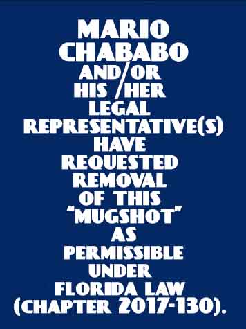 Mario Chababo Info, Photos, Data, and More / Mario Chababo TriCountyBusts / Is Mario Chababo on Social Media Like Facebook, Instagram abd Twitter?