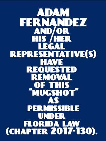 Adam Fernandez Info, Photos, Data, and More / Adam Fernandez TriCountyBusts / Is Adam Fernandez on Social Media Like Facebook, Instagram abd Twitter?