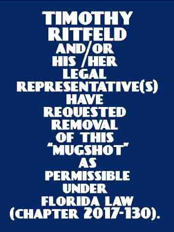 Timothy Ritfeld Info, Photos, Data, and More / Timothy Ritfeld TriCountyBusts / Is Timothy Ritfeld on Social Media Like Facebook, Instagram abd Twitter?
