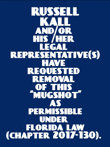 Russell Kall Info, Photos, Data, and More / Russell Kall TriCountyBusts / Is Russell Kall on Social Media Like Facebook, Instagram abd Twitter?