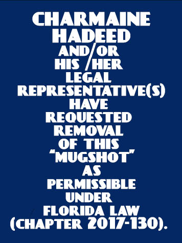 Charmaine Hadeed Info, Photos, Data, and More For Charmaine Hadeed / Is Charmaine Hadeed on Social Media Like Twitter & Facebook Charmaine Hadeed Info, Photos, Data, and More / Charmaine Hadeed TriCountyBusts / Is Charmaine Hadeed on Social Media Like Facebook, Instagram abd Twitter?