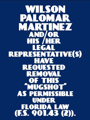 Wilson Palomar Martinez Info, Photos, Data, and More / Wilson Palomar Martinez TriCountyBusts / Is Wilson Palomar Martinez on Social Media Like Facebook, Instagram abd Twitter?