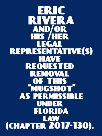 Eric Rivera Info, Photos, Data, and More / Eric Rivera TriCountyBusts / Is Eric Rivera on Social Media Like Facebook, Instagram abd Twitter?