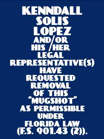 Kenndall Solis Lopez Info, Photos, Data, and More / Kenndall Solis Lopez TriCountyBusts / Is Kenndall Solis Lopez on Social Media Like Facebook, Instagram abd Twitter?
