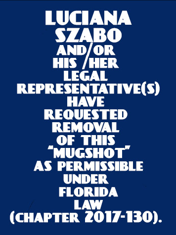 Luciana Szabo Info, Photos, Data, and More / Luciana Szabo TriCountyBusts / Is Luciana Szabo on Social Media Like Facebook, Instagram abd Twitter?
