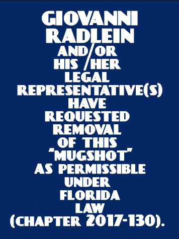 Giovanni Radlein Info, Photos, Data, and More / Giovanni Radlein TriCountyBusts / Is Giovanni Radlein on Social Media Like Facebook, Instagram abd Twitter?