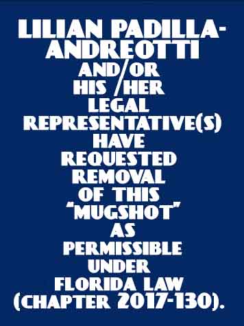 Lilian Padilla-Andreotti Info, Photos, Data, and More / Lilian Padilla-Andreotti TriCountyBusts / Is Lilian Padilla-Andreotti on Social Media Like Facebook, Instagram abd Twitter?