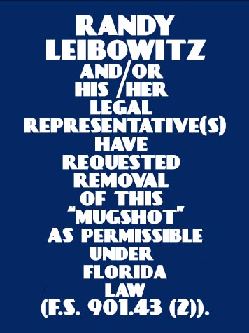 Randy Leibowitz Info, Photos, Data, and More / Randy Leibowitz TriCountyBusts / Is Randy Leibowitz on Social Media Like Facebook, Instagram abd Twitter?