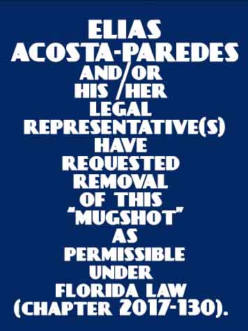 Elias Acosta-Paredes Info, Photos, Data, and More / Elias Acosta-Paredes TriCountyBusts / Is Elias Acosta-Paredes on Social Media Like Facebook, Instagram abd Twitter?