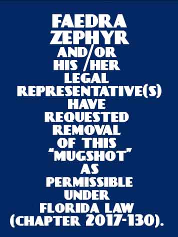 Faedra Zephyr Info, Photos, Data, and More / Faedra Zephyr TriCountyBusts / Is Faedra Zephyr on Social Media Like Facebook, Instagram abd Twitter?