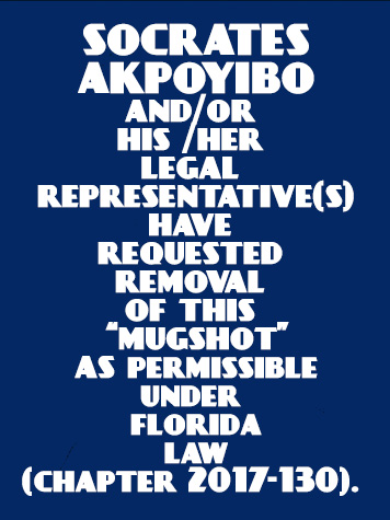 Socrates Akpoyibo Info, Photos, Data, and More / Socrates Akpoyibo TriCountyBusts / Is Socrates Akpoyibo on Social Media Like Facebook, Instagram abd Twitter?