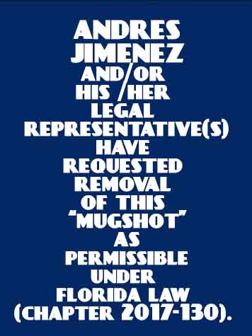 Andres Jimenez Info, Photos, Data, and More / Andres Jimenez TriCountyBusts / Is Andres Jimenez on Social Media Like Facebook, Instagram abd Twitter?