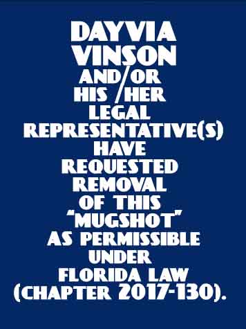 Dayvia Vinson Info, Photos, Data, and More / Dayvia Vinson TriCountyBusts / Is Dayvia Vinson on Social Media Like Facebook, Instagram abd Twitter?