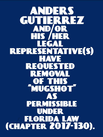 Anders Gutierrez Info, Photos, Data, and More / Anders Gutierrez TriCountyBusts / Is Anders Gutierrez on Social Media Like Facebook, Instagram abd Twitter?