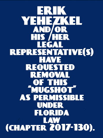 Erik Yehezkel Info, Photos, Data, and More / Erik Yehezkel TriCountyBusts / Is Erik Yehezkel on Social Media Like Facebook, Instagram abd Twitter?