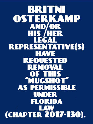 Britni Osterkamp Info, Photos, Data, and More / Britni Osterkamp TriCountyBusts / Is Britni Osterkamp on Social Media Like Facebook, Instagram abd Twitter?
