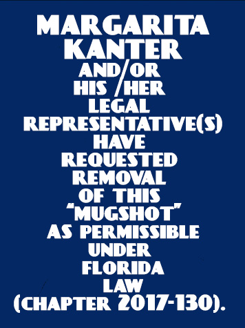 Margarita Kanter Info, Photos, Data, and More / Margarita Kanter TriCountyBusts / Is Margarita Kanter on Social Media Like Facebook, Instagram abd Twitter?