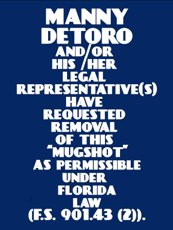 Manny Detoro Info, Photos, Data, and More / Manny Detoro TriCountyBusts / Is Manny Detoro on Social Media Like Facebook, Instagram abd Twitter?