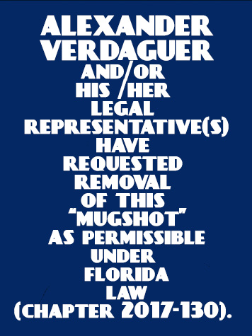 Alexander Verdaguer Info, Photos, Data, and More / Alexander Verdaguer TriCountyBusts / Is Alexander Verdaguer on Social Media Like Facebook, Instagram abd Twitter?