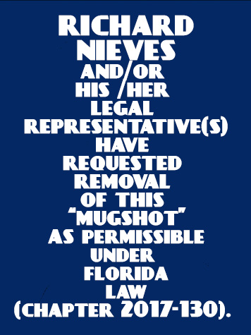 Richard Nieves Info, Photos, Data, and More / Richard Nieves TriCountyBusts / Is Richard Nieves on Social Media Like Facebook, Instagram abd Twitter?
