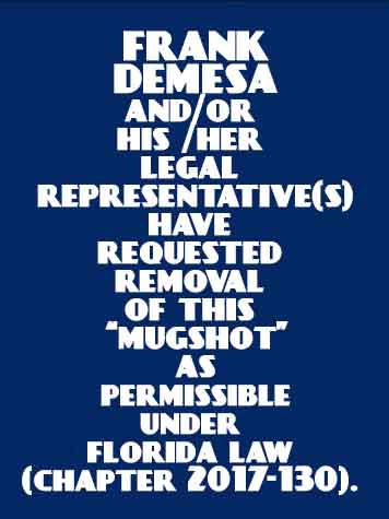 Frank Demesa Info, Photos, Data, and More / Frank Demesa TriCountyBusts / Is Frank Demesa on Social Media Like Facebook, Instagram abd Twitter?
