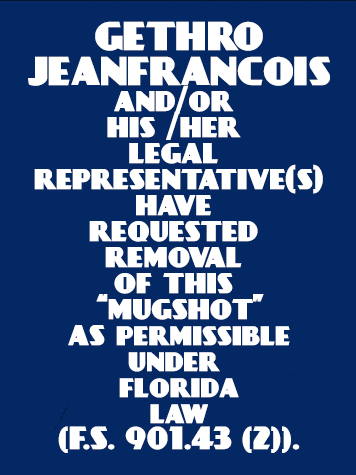 Gethro Jeanfrancois Info, Photos, Data, and More / Gethro Jeanfrancois TriCountyBusts / Is Gethro Jeanfrancois on Social Media Like Facebook, Instagram abd Twitter?