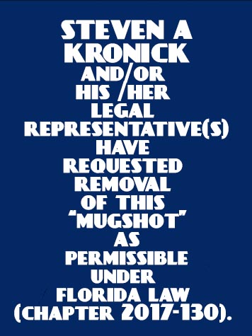 Steven A Kronick Info, Photos, Data, and More / Steven A Kronick TriCountyBusts / Is Steven A Kronick on Social Media Like Facebook, Instagram abd Twitter?