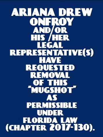 Ariana Drew Onfroy Info, Photos, Data, and More / Ariana Drew Onfroy TriCountyBusts / Is Ariana Drew Onfroy on Social Media Like Facebook, Instagram abd Twitter?