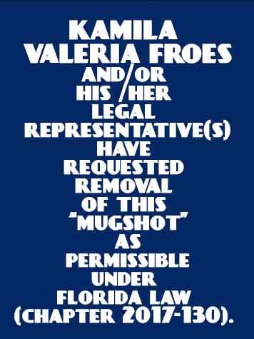 Kamila Valeria Froes Info, Photos, Data, and More / Kamila Valeria Froes TriCountyBusts / Is Kamila Valeria Froes on Social Media Like Facebook, Instagram abd Twitter?