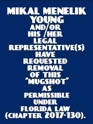 Mikal Menelik Young Info, Photos, Data, and More / Mikal Menelik Young TriCountyBusts / Is Mikal Menelik Young on Social Media Like Facebook, Instagram abd Twitter?