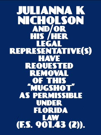 Julianna K Nicholson Info, Photos, Data, and More / Julianna K Nicholson TriCountyBusts / Is Julianna K Nicholson on Social Media Like Facebook, Instagram abd Twitter?