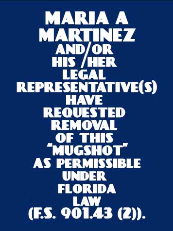 Maria A Martinez Info, Photos, Data, and More / Maria A Martinez TriCountyBusts / Is Maria A Martinez on Social Media Like Facebook, Instagram abd Twitter?