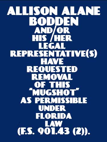 Allison Alane Bodden Info, Photos, Data, and More / Allison Alane Bodden TriCountyBusts / Is Allison Alane Bodden on Social Media Like Facebook, Instagram abd Twitter?