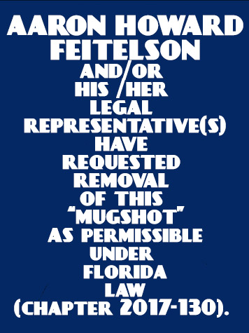 Aaron Howard Feitelson Info, Photos, Data, and More / Aaron Howard Feitelson TriCountyBusts / Is Aaron Howard Feitelson on Social Media Like Facebook, Instagram abd Twitter?